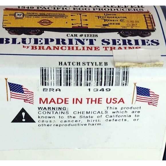 Vintage Model Train Collectible: Branchline Trains Blueprints Series Kits - Picture 7 of 15